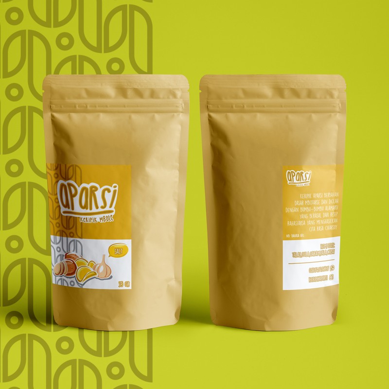 Aparsi Keripik Mbote Salt (Asin)